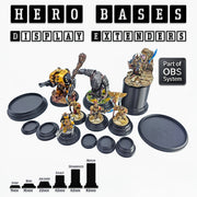 Hero Bases Display Extenders | Squares and Rectangles | Convert Gaming Bases to Display Bases & Plinths - Only-Games