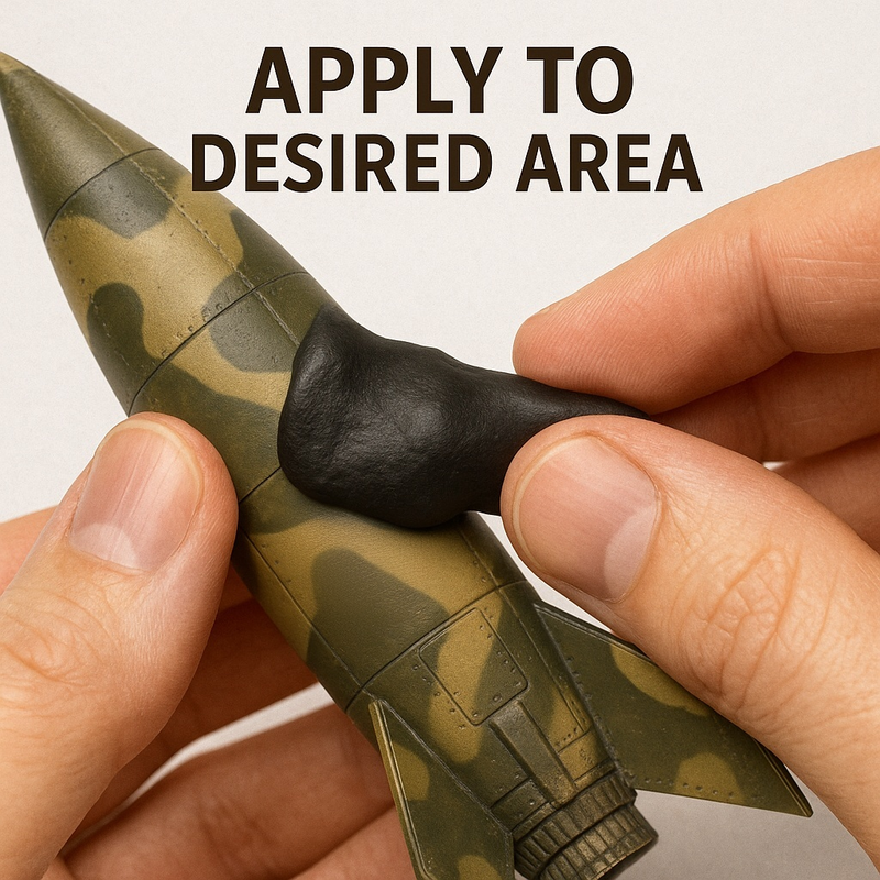 Elastic Masking Putty for Airbrushing – Reusable Camouflage Tool | Hobby Heaven HHP-1001 - Only-Games