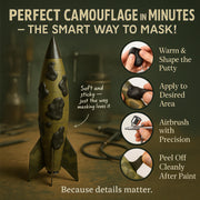 Elastic Masking Putty for Airbrushing – Reusable Camouflage Tool | Hobby Heaven HHP-1001 - Only-Games