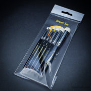 Hobby Heaven 6-Piece Dry Brush Set – XS to XXL Miniature Painting Brushes - Only-Games