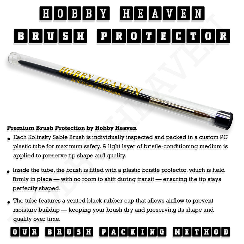 Hobby Heaven Kolinsky Sable Series 3 Brushes Singles and Sets - Only-Games