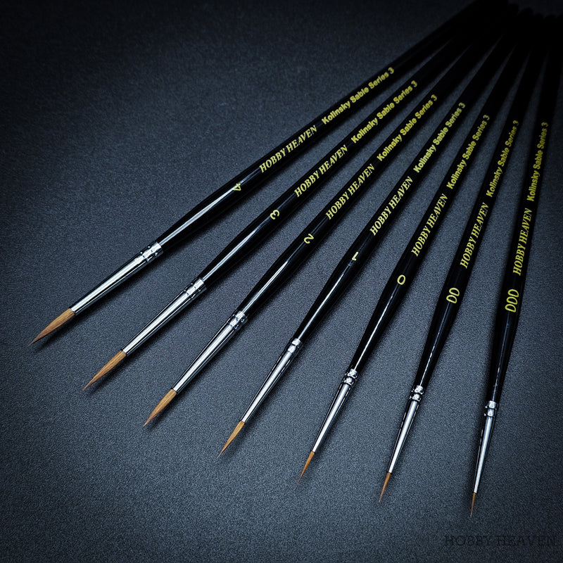 Hobby Heaven Kolinsky Sable Series 3 Brushes Singles and Sets - Only-Games