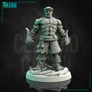 (0240) Male human elf firbolg tiefling half orc muay thai fighter monk shaolin - Only-Games