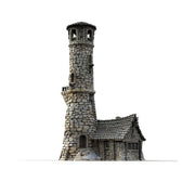 The Lighthouse - The Lost Islands Printable Scenery - Pirates, Wargaming Terrain, D&D, DnD - Only-Games
