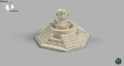 Ruined Fountain 2 - Stormguard - RMProductions 28mm 32mm Wargaming Terrain D&D, DnD - Only-Games