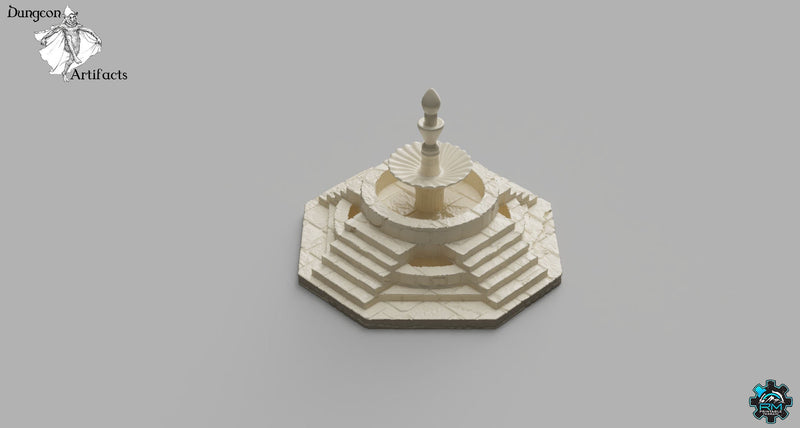 Fountain 1 - Stormguard - RMProductions Wargaming Terrain D&D, DnD - Only-Games