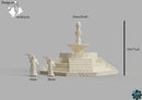 Fountain 1 - Stormguard - RMProductions Wargaming Terrain D&D, DnD