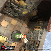 The Lighthouse - The Lost Islands Printable Scenery - Pirates, Wargaming Terrain, D&D, DnD - Only-Games