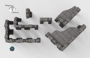Pillar Ruins - Stormguard 15mm 28mm 32mm 42mm Wargaming Terrain D&D, DnD - Only-Games