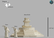 Ruined Fountain 2 - Stormguard - RMProductions 28mm 32mm Wargaming Terrain D&D, DnD - Only-Games