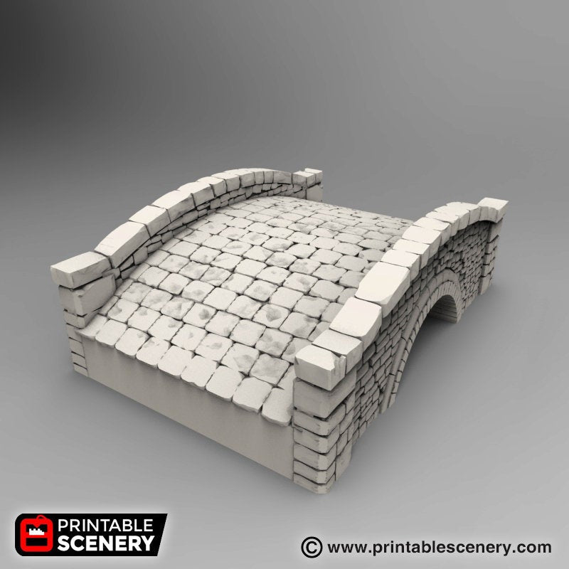 Stone Footbridge - Rampage 28mm 32mm Wargaming Terrain D&D, DnD - Only-Games