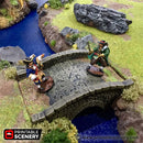 Stone Footbridge - Rampage 28mm 32mm Wargaming Terrain D&D, DnD