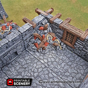 Rubble Set - Clorehaven and the Goblin Grotto - Printable Scenery Wargaming Tabletop Scatter Terrain D&D, DnD - Only-Games