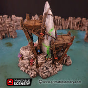 Moon Shrine - Clorehaven and the Goblin Grotto 15mm 28mm 32mm Wargaming Terrain D&D, DnD - Only-Games