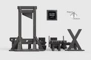 Torture Chamber Accessories - 28mm 32mm Hero's Hoard Wargaming Tabletop Scatter Miniatures Terrain D&D, DnD - Only-Games