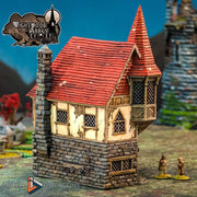 Abbot's House 28mm 32mm Wightwood Abbey Wargaming Terrain D&D DnD - Only-Games