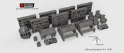Library Furniture Set - Clorehaven and the Goblin Grotto - Printable Scenery Wargaming Terrain Scatter D&D, DnD - Only-Games