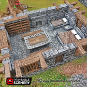 Sturdy Furniture - Clorehaven and Goblin Grotto - Printable Scenery Wargaming Terrain Scatter D&D, DnD - Only-Games