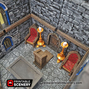 Chapel Chattels - Clorehaven and the Goblin Grotto - Printable Scenery Wargaming Terrain Scatter D&D, DnD - Only-Games