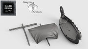Longship - Wilds of Wintertide Wargaming Terrain D&D, DnD - Only-Games