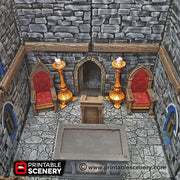 Chapel Chattels - Clorehaven and the Goblin Grotto - Printable Scenery Wargaming Terrain Scatter D&D, DnD - Only-Games