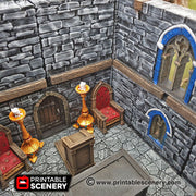 Chapel Chattels - Clorehaven and the Goblin Grotto - Printable Scenery Wargaming Terrain Scatter D&D, DnD - Only-Games