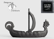 Longship - Wilds of Wintertide Wargaming Terrain D&D, DnD - Only-Games