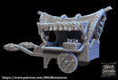 Merchant Wagon - City of Tarok Wargaming Terrain Scatter D&D DnD