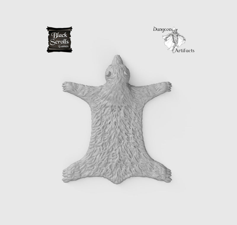 Bear Rug - 28mm 32mm City of Tarok Wargaming Terrain Scatter D&D DnD - Only-Games