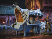 Merchant Wagon - City of Tarok Wargaming Terrain Scatter D&D DnD - Only-Games