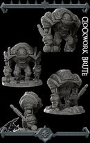Clockwork Brute - Wargaming Miniatures Monster Rocket Pig Games D&D, DnD