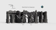 Pillar Ruins - Stormguard 15mm 28mm 32mm 42mm Wargaming Terrain D&D, DnD - Only-Games