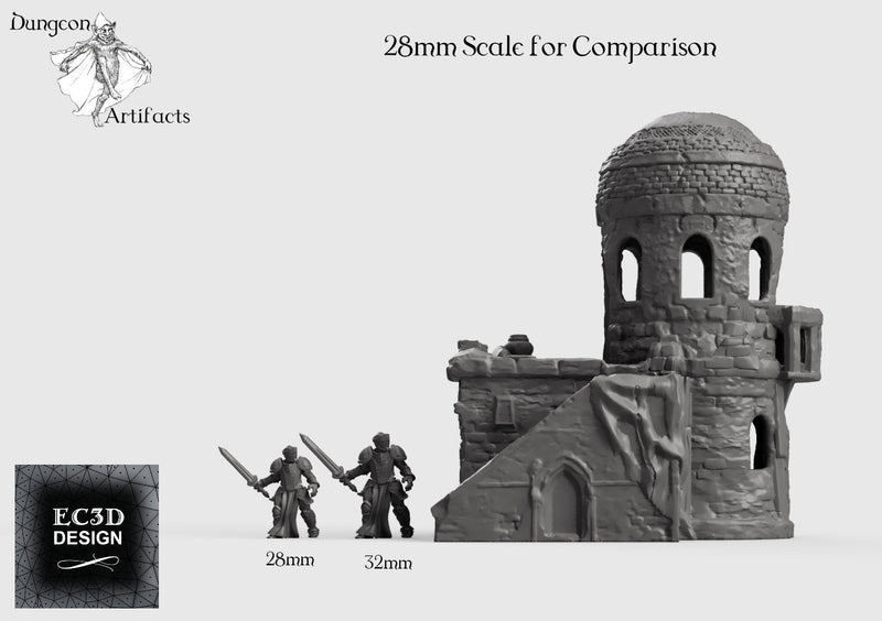 Large Desert House A - Empire of Scorching Sands Wargaming Terrain D&D, DnD - Only-Games