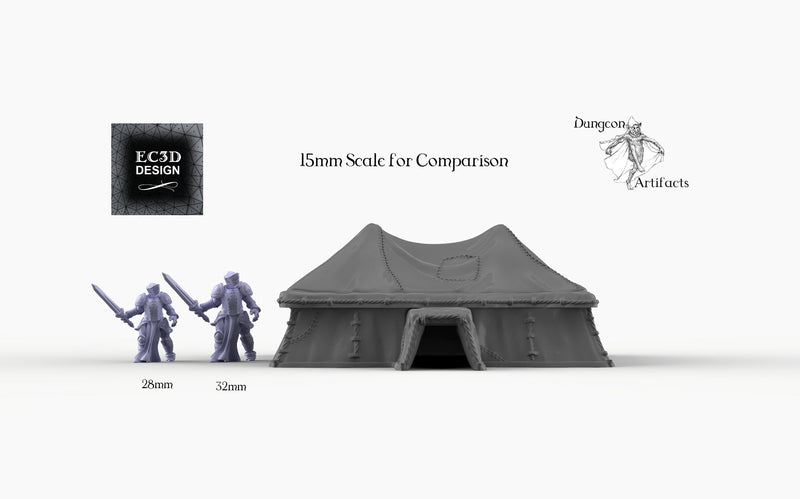 Grand Desert Tent - Empire of Scorching Sands Wargaming Terrain D&D, DnD - Only-Games