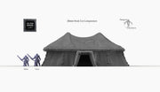 Grand Desert Tent - Empire of Scorching Sands Wargaming Terrain D&D, DnD - Only-Games