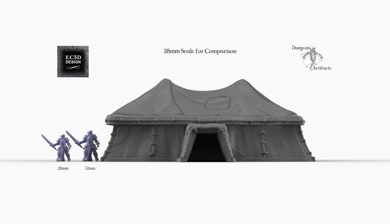 Grand Desert Tent - Empire of Scorching Sands Wargaming Terrain D&D, DnD - Only-Games