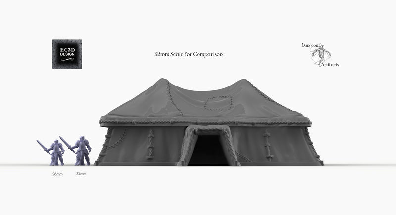 Grand Desert Tent - Empire of Scorching Sands Wargaming Terrain D&D, DnD - Only-Games