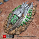 UFO Crash - Brave New Worlds - Printable Scenery New Eden Sanctuary-17 Terrain Scatter D&D DnD