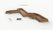 Trenches - Rampage Gothic - Printable Scenery WWI WWII Terrain D&D DnD - Only-Games