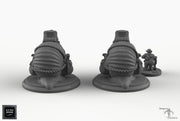 Snail-Riding Gnome Set - Snail Mount - EC3D Skyless Realms Wargaming Miniatures Monster D&D DnD - Only-Games