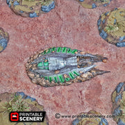 UFO Crash - Brave New Worlds - Printable Scenery New Eden Sanctuary-17 Terrain Scatter D&D DnD - Only-Games