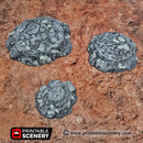 Modular Hills - Brave New Worlds - Printable Scenery Wasteworld Gaslands New Eden Terrain Scatter D&D DnD