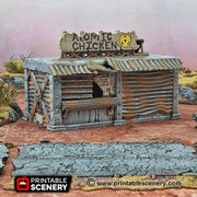 Junkfood Franchise - Junkfort Franchise - Brave New Worlds - Printable Scenery Wasteworld Gaslands Terrain Scatter D&D DnD - Only-Games