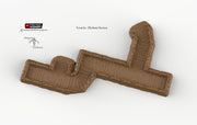 Trenches - Rampage Gothic - Printable Scenery WWI WWII Terrain D&D DnD - Only-Games