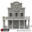 Bank - Time Warp - Printable Scenery Wargaming Terrain Scatter Western D&D, DnD