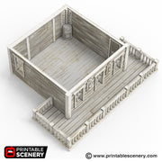 Bank - Time Warp - Printable Scenery Wargaming Terrain Scatter Western D&D, DnD - Only-Games