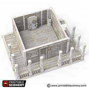 Bank - Time Warp - Printable Scenery Wargaming Terrain Scatter Western D&D, DnD - Only-Games