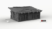Scrap Yard House - 15mm 28mm 20mm 32mm Brave New Worlds Wasteworld Gaslands Terrain Scatter D&D DnD - Only-Games