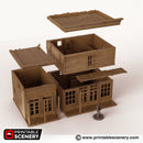 General Store - 15mm 28mm 32mm Time Warp Wargaming Terrain Scatter Western D&D, DnD