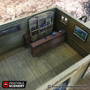 Saloon - Time Warp - Printable Scenery Wargaming Terrain Scatter Western D&D, DnD